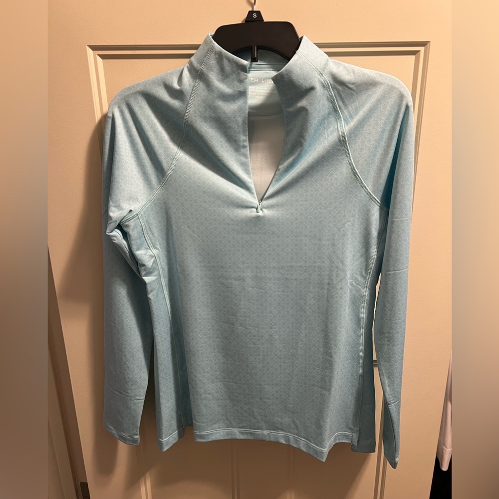 Peter Millar Raglan Perth Quarter Zip Pullover - Picture 2 of 12